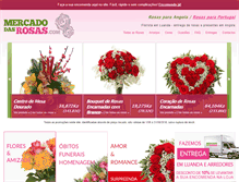 Tablet Screenshot of mercadodasrosas.com